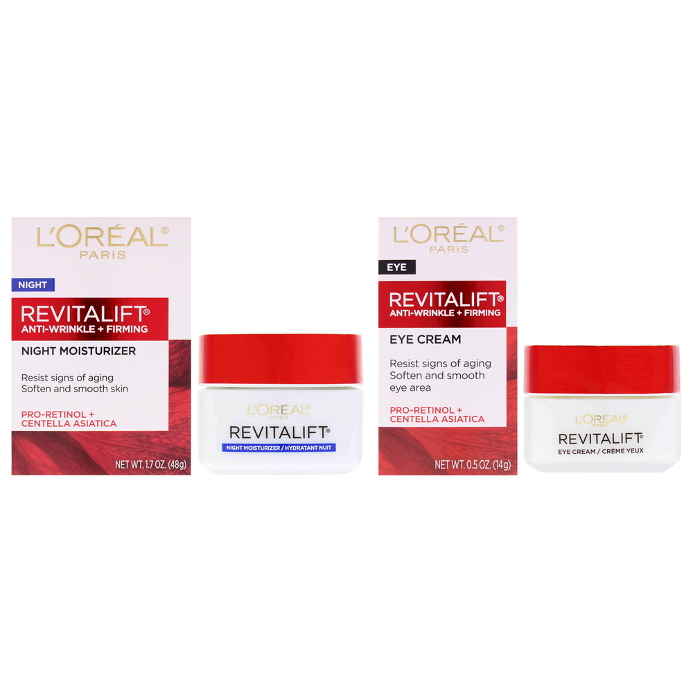 Revitalift Anti Wrinkle Night Moisturizer Kit by LOreal Paris for